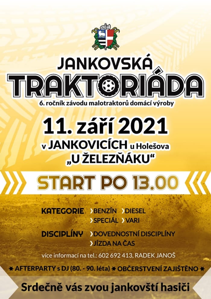 Plakát Jankovská traktoriáda