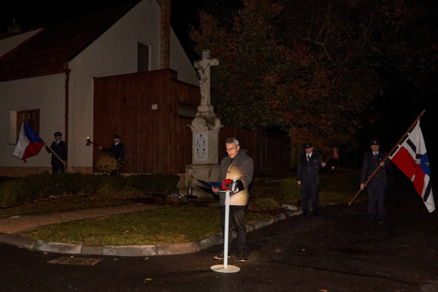 Projev starosty Miroslava Darebníka